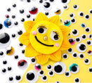 100pcs/200pcs Self-adhesive Googly Wiggle Eyes for DIY Scrapbooking Crafts Projects DIY Dolls Accessories Eyes Handmade Toys GYH