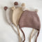 Winter Spring  Crochet Baby Hat Soft Pompom Infant Toddler Cap Beanie Solid Color Kids Knitted Warm Bonnet Hat