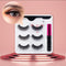 3Pairs Magnetic Lashes 3D Mink Eyelashes Wholesale Fake Eyelashes Magnetic Eyeliner With Tweezer Makeup Set For Beauty Faux Cils