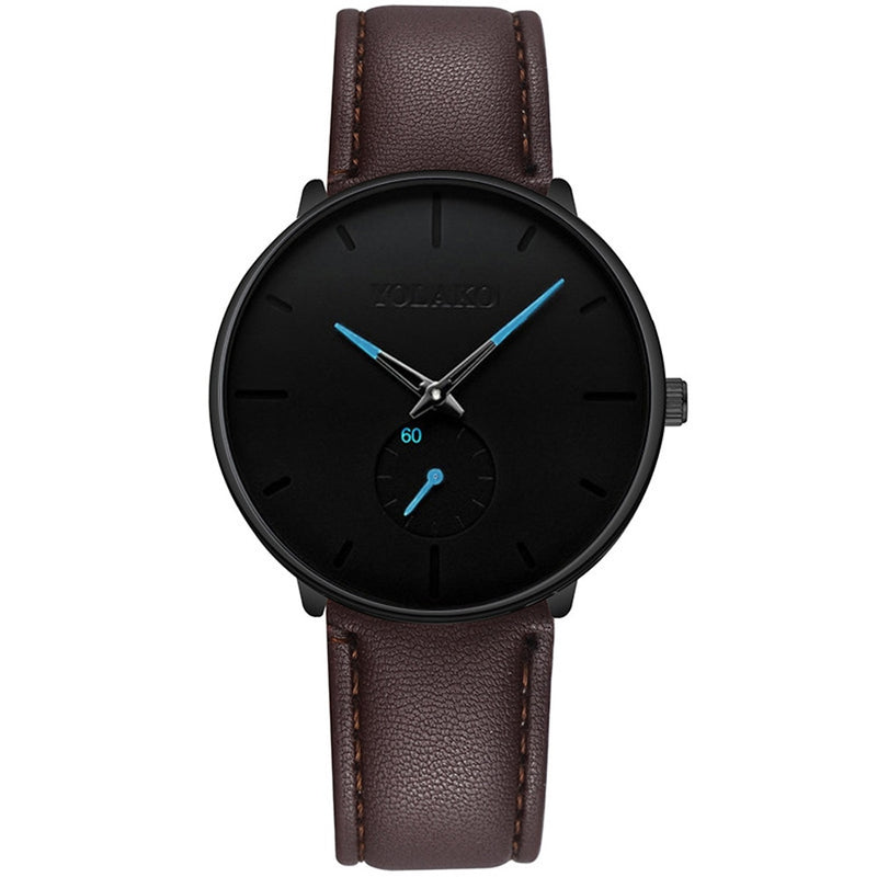 2022 Mens Fashion Minimalist Watches Men Business Casual Quartz Watch Simple Male Stainless Steel Mesh Band Clock reloj hombre