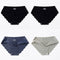 4 PCS/Lot Seamless Panties For Women Plain Panties Slip Silk Female Underwear Soft Thin Light Panti Culotte Femme Underpants