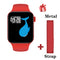 IWO Series 7 Smart Watch DIY Face Heart Rate Men Women Fitness Tracker Smartwatch For Android Xiaomi IOS Phone PK I7 X8 T700 Max