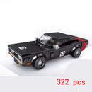 Racing Car City Speed Champions Sports Model Building Blocks DIY Bricks Kids Toy Classic Rally Super Racers Vehicle f1 technique