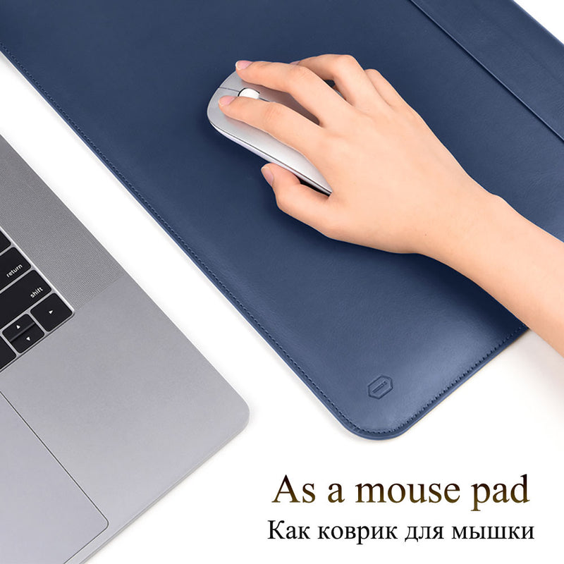 WiWU New Laptop Sleeve for MacBook Air 13 Case A2337 A2179 Pro 13 A2338 Waterproof Leather Laptop Bag for MacBook Pro 14 A2442