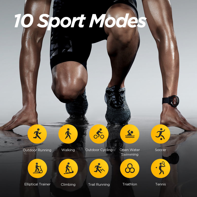 In Stock Global Version Amazfit Stratos Smartwatch Music GPS Heart Rate Monitor 5ATM Waterproof Men Outdoor Watch