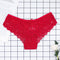 Fashion Sexy Full Lace Panties Transparent Women Briefs Female Hollow Out Low Cut Panty Breathable Bow Wholesale Underwear