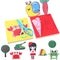 96 Pcs/Set Cartoon Color Paper Cutting Toys DIY Kids Craft Animal Handcraft Paper Art Learning Educational Toy