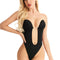 Sexy Full Bodyshaper Bra Women Deep V Convertible Bra Thong Shapewear Backless Invisible Push Up Underwear Slimming Bodysuit
