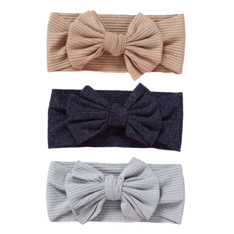 3pcs/lot Cable Knit Baby Girl Headband Bandeau Bebe Nylon Headbands for Newborn Girls Elastic Hair Band Baby Hair Accessories