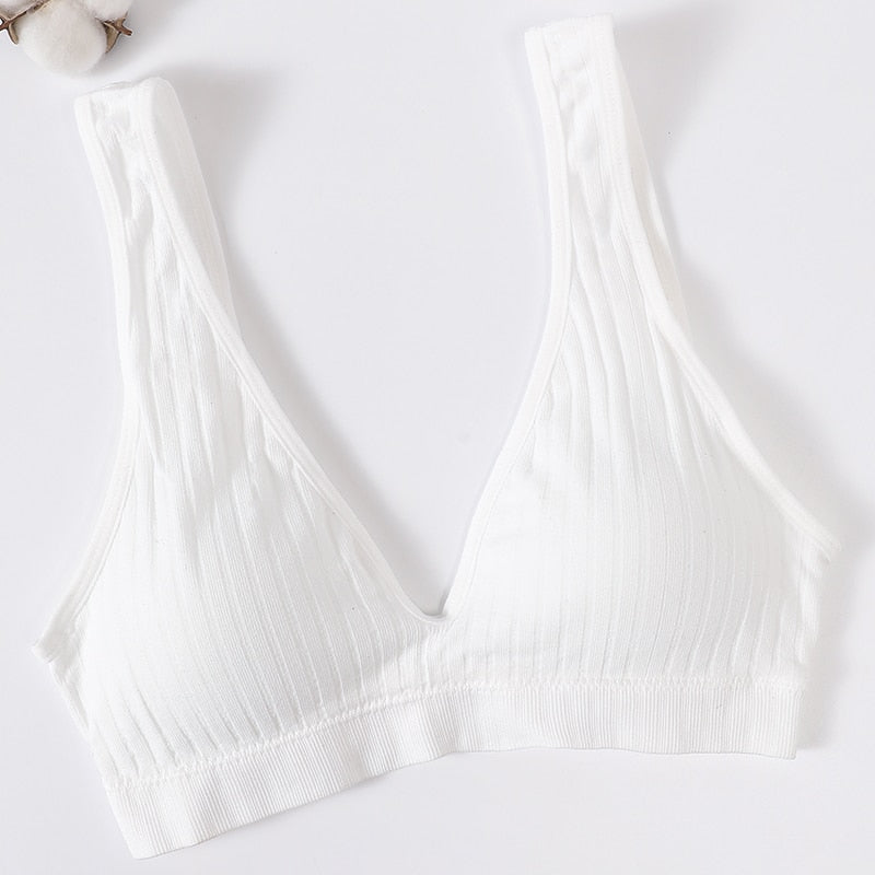 Seamless Bra Sports Bras For Women Plunge Bra Top Female Brassiere Deep V Sexy Women Underwear Backless Bralette Lingerie