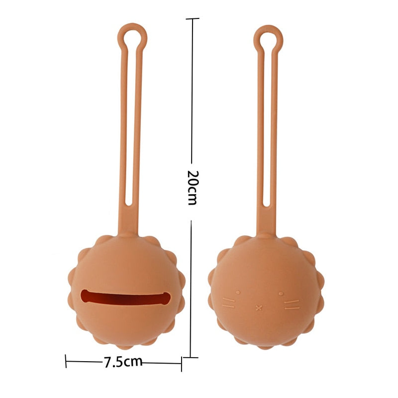 New Design Baby Silicone Nipple Holder Container Box Keep Pacifier Case Pacifiers And Accessories Storage Box Teat Attachment