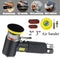 WENXING Orbit Air Sander Mini Pneumatic 1&quot;/2&quot;/3&quot; Grinding Machine set for Car Polishing High Speed Air Powered Polisher air tool