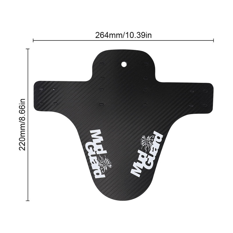 Bicycle Fenders 12 Colorful Front/Rear Tire Wheel Fenders Carbon Fiber Mudguard MTB Mountain Bike Road Cycling Fix Gear