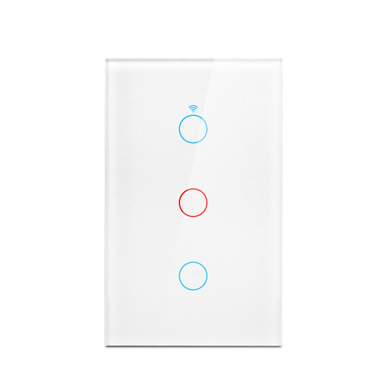 Tuya Smart Life Home House WiFi Wireless Remote Wall Switch Voice Control Touch Sensor LED Light Switches Alexa Google Home 220V