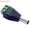 Male Female DC Connector 2.1mm*2.5mm Power Jack Adapter Plug For LED Strip Light CCTV Router Camera Home Applicance