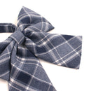 Feminine Plaid Bowtie Casual Bow tie For Women Uniform Collar Butterf Bowknot Adult Check Bow Ties Cravats Girls Bowties