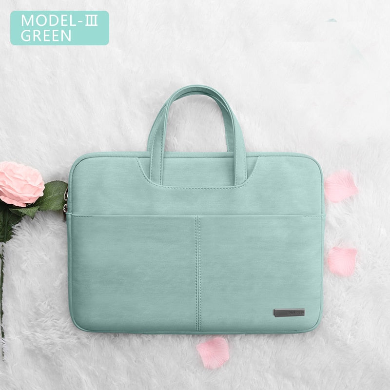 Laptop Bag 13.3 15.6 14 inch Waterproof Notebook Bag Sleeve For Macbook Case M1 Air Pro 13 15 Huawei Shoulder Handbag Briefcase