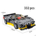 Racing Car City Speed Champions Sports Model Building Blocks DIY Bricks Kids Toy Classic Rally Super Racers Vehicle f1 technique