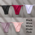 5PCS/Set Sexy Underwear Cotton Panties Women Lingerie Female Underpants Hoop Design Waistband Briefs Intimate Bikini Panty Woman