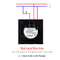 EsooLi Tuya Smart Life Glass Panel EU/UK Standard Touch Switch Zero/Single Fire Line Voice Control Light Wireless Wall Switch