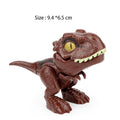New 1pcs Fidget Finger Dinosaur Toy Gift Jurassic Tricky Tyrannosauru Park Model Interactive Biting Hand Creative Dinosaur Child