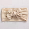 32 Colors Cable Bow Baby Headband for Child Bowknot Headwear Cables Turban for Kids Elastic Headwrap Baby Hair Accessories