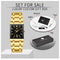 Relogio Masculino WWOOR Gold Watch Men Square Mens Watches Top Brand Luxury Golden Quartz Stainless Steel Waterproof Wrist Watch