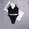 ATHVOTAR 2PCS Bra Sets Seamless Underwear Set Ribbed Bra Top Low-Waist Women Panties Female Bralette Lingerie New