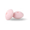 30pcs Silicone Lentil Beads BPA Free Food Grade Rodent DIY Charms Newborn Nursing Accessory Teething Necklace 12mm Abacus Bead