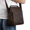 JOYIR New Genuine Leather Men Vintage Handbags Small Flap Men&