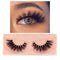 FOXESJI Makeup Eyelashes 3D Mink Lashes Fluffy Soft Wispy Natural Cross Lash Extension Reusable Fake Lashes Mink False Eyelashes