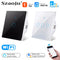 Wifi EU Wall Touch Switch Smart Light Switch 1/2/3 Gang  No Neutral Wire Required Tuya Smart Life Home Support Alexa Google Home