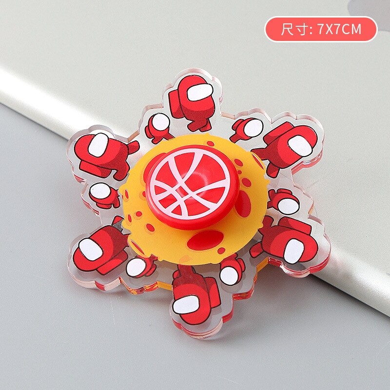 Dynamic Spinner Fidget Toys Animated Pikachu Sasuke Jiraiya Hatake Kakashi Nezuko Jouet Anti Stress Enfant Toy