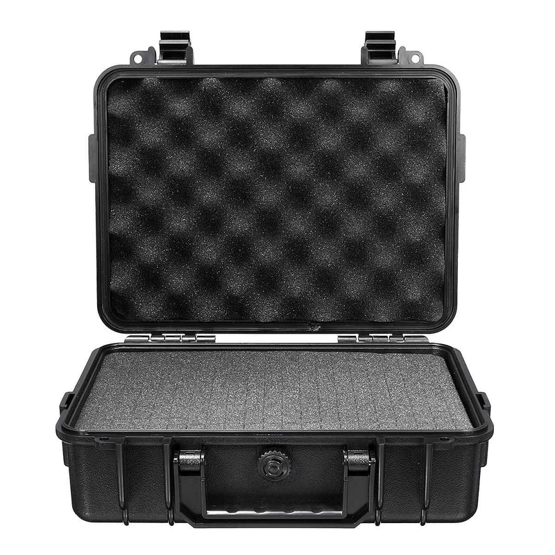 9 Sizes Plastic Safety Equipment Case Waterproof Hard Carry Tool Case Bag Storage Box Camera Photography with Sponge for Tools