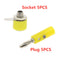 10Pcs/set Male Female J072 4mm Banana Plug Male And Female To Insert Connector Banana Pin DIY Model