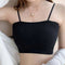 Fashion Women Sling Tube Top Sexy Bra Top Breathable Chest Pad Wearing Underwear Seamless Ice Silk Breast Wrap Lingerie Female