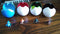 1Pc Pokeball + 1pc Free Random Figures Inside 1:1 Anime Action &amp; Toy Figures Christmas Gift for Children