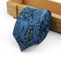 61 Colors Jacquard Striped Plaid Paisley Necktie 6cm Polyester Male Narrow Tie Skinny Tuxedo Suit Shirt Gift For Men Accessory