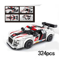 Racing Car City Speed Champions Sports Model Building Blocks DIY Bricks Kids Toy Classic Rally Super Racers Vehicle f1 technique
