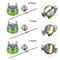 WENXING Professional HVLP Spay Gun 1.4/1.7/2.0mm Nozzle Gravity Airbrush For Car Painting