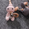 1pc Crochet Bunny Baby Pacifier Clip Chain BPA Free Wooden Beads Appease Soother Chain Clips Newborn Dummy Holder Nipple Clip