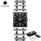 Relogio Masculino WWOOR Gold Watch Men Square Mens Watches Top Brand Luxury Golden Quartz Stainless Steel Waterproof Wrist Watch