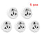Herepow Universal Plug Converter FR AU US UK To EU Travel Adapter High Quality Home Plug Adapter 16A 250V Wall Electric Socket