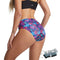 Women&#39;s Seamless Ice Silk Underwear Menstrual Period Brief High-Cut Bikinis Menstrual Leak Proof Underwear for Women Bikini