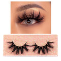 FOXESJI Makeup Eyelashes 3D Mink Lashes Fluffy Soft Wispy Natural Cross Lash Extension Reusable Fake Lashes Mink False Eyelashes