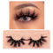 FOXESJI Makeup Eyelashes 3D Mink Lashes Fluffy Soft Wispy Natural Cross Lash Extension Reusable Fake Lashes Mink False Eyelashes