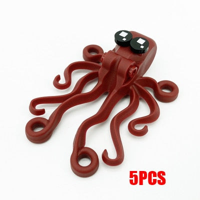 Compatible Mini Animals Building Blocks for Children MOC Turtles Bird Dolphin Fish Model Building Blocks Bricks Kids DIY Toys