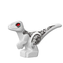 Locking Blocks Jurassic Dinosaurs Tyrannosaurus Rex Wyvern Velociraptor Stegosaurus Building Blocks Toys For Children Dinosaur