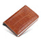New Men women smart wallet Credit Bank card holder fashion purse Aluminum alloy Business Casual Mini wallet Brand PU Purse