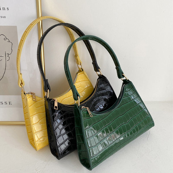 Retro Casual Shopping Bag Fashion Exquisite Women Totes Shoulder Bags Female Leather Solid Color Chain Handbag for Women 2022